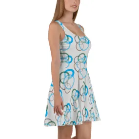Artistic Kaleidoscope Skater Dress", lioness-love