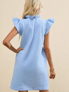 Baby Blue Mini Dress