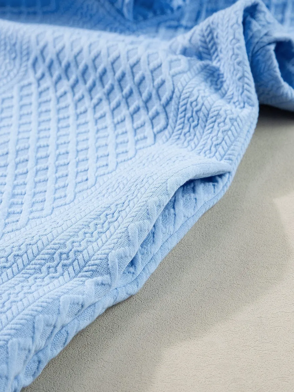 Baby Blue Mini Dress
