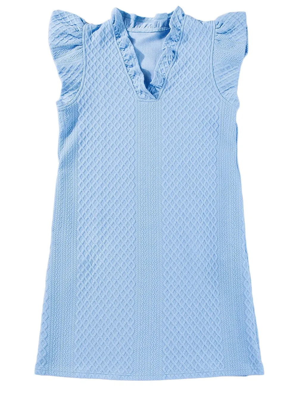 Baby Blue Mini Dress