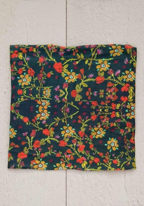 Bandeau Half Boho  Forest Flowers
