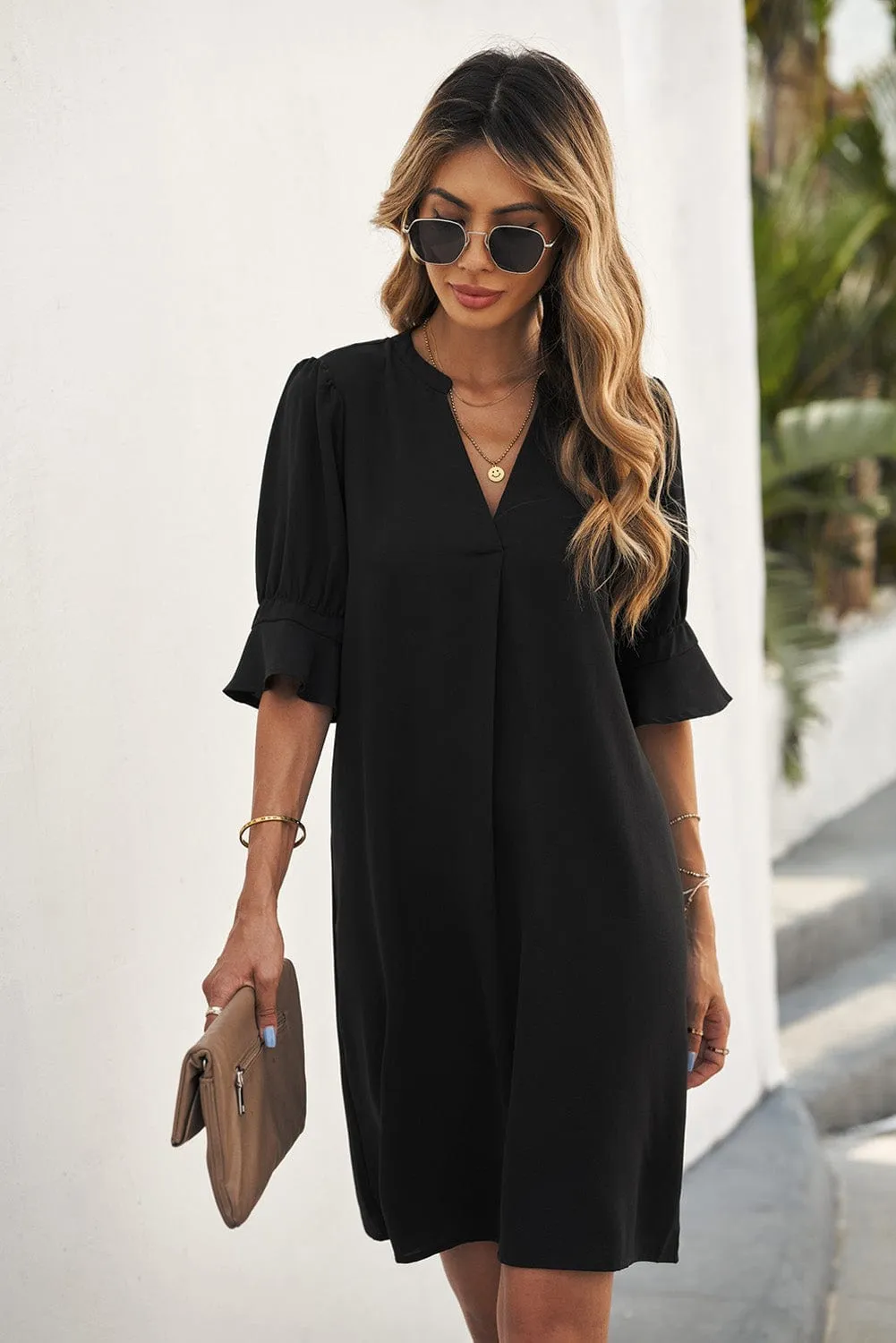 Black Shift Dress