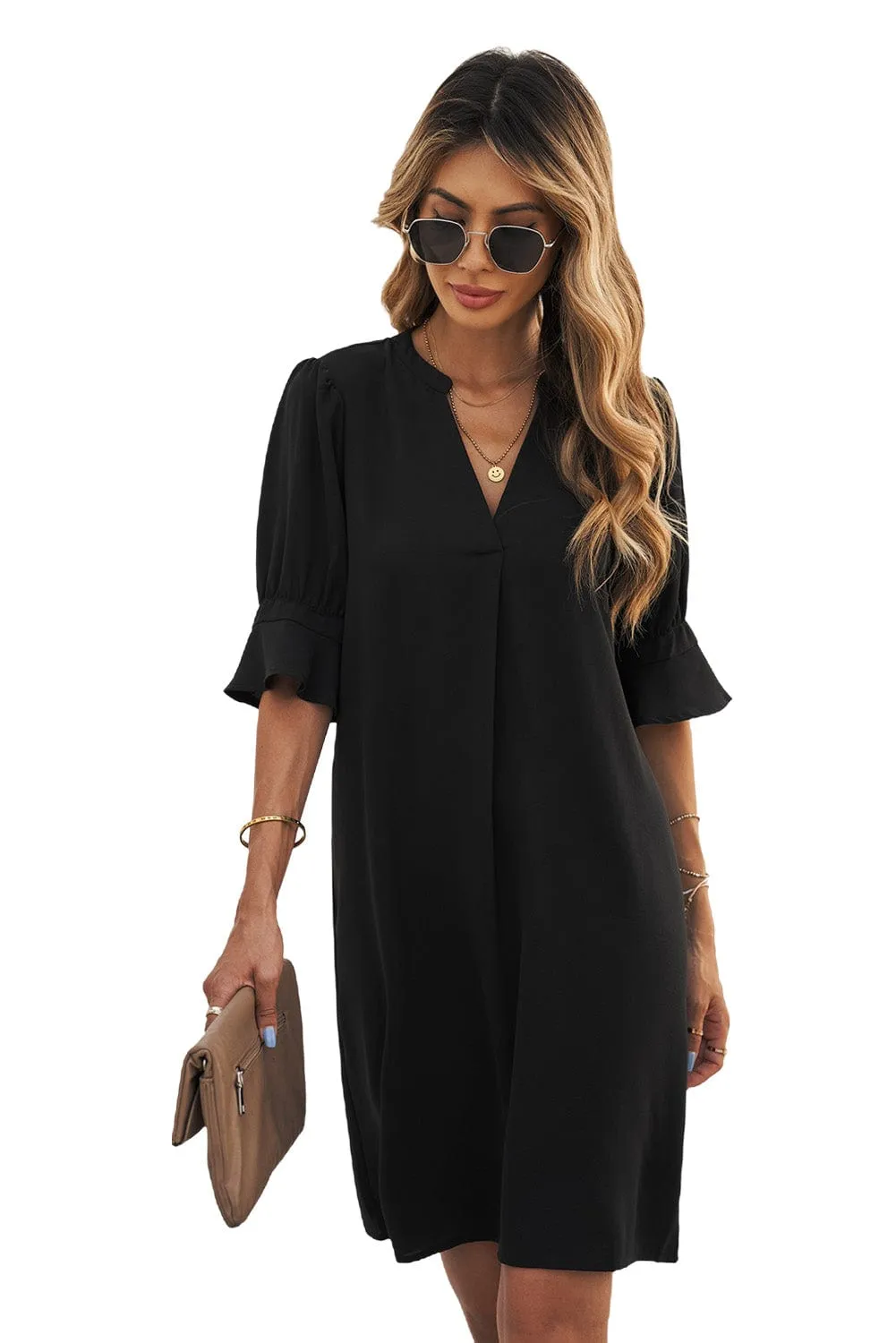 Black Shift Dress