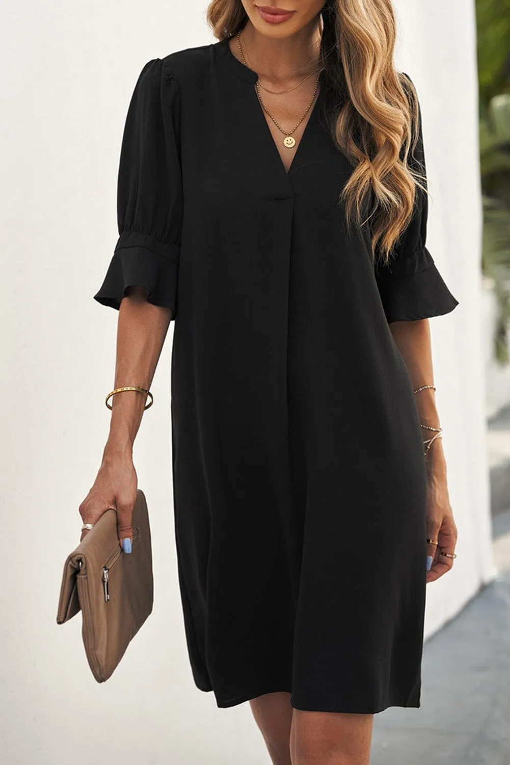 Black Shift Dress