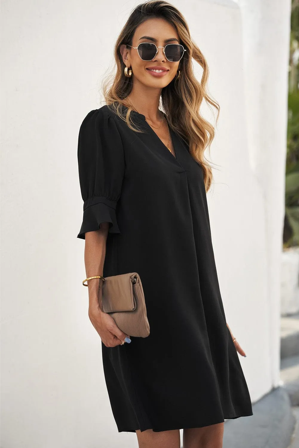 Black Shift Dress