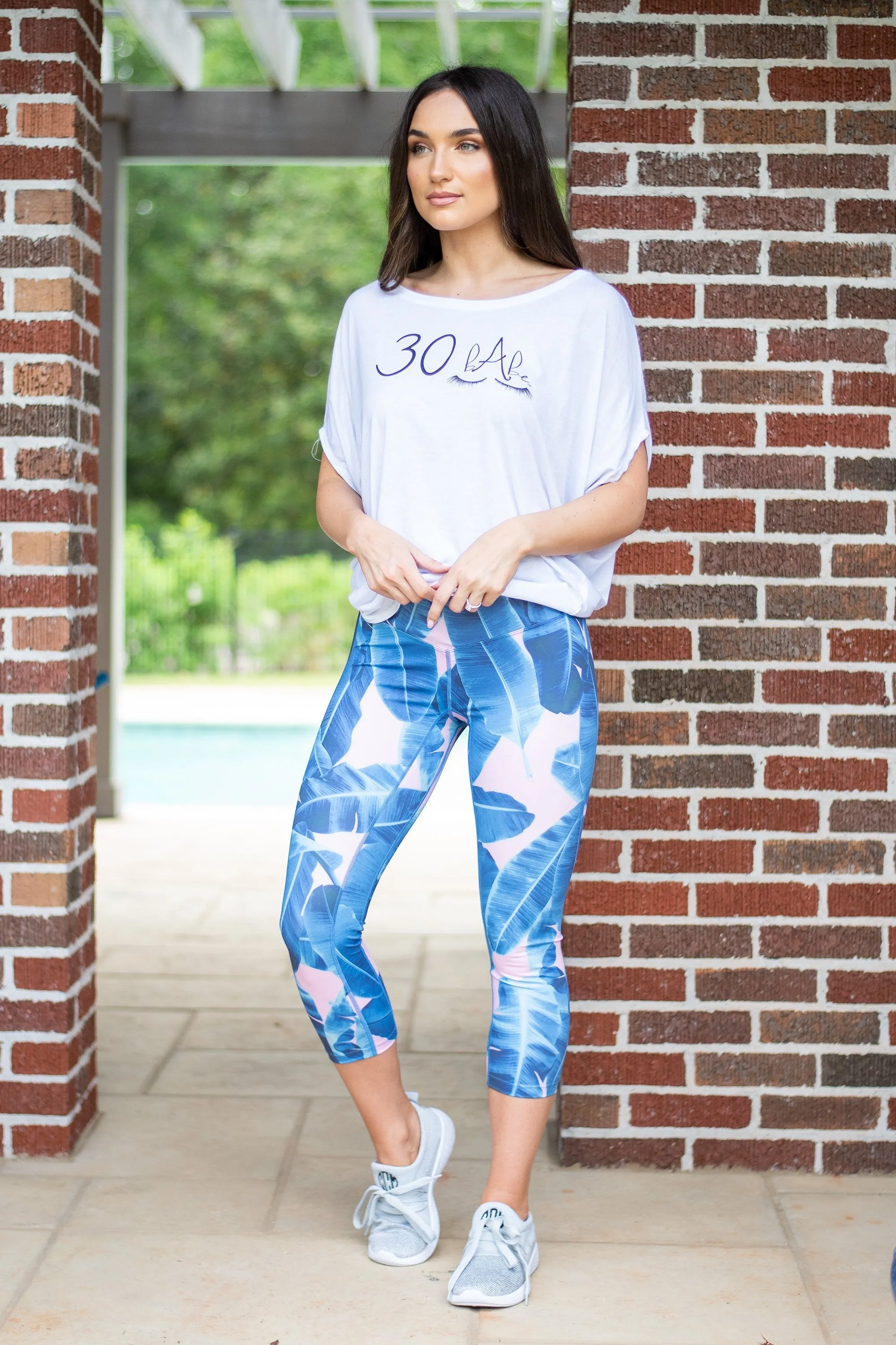 Buddy Love: Tropical Vibes Leggings, Tracy Tahiti