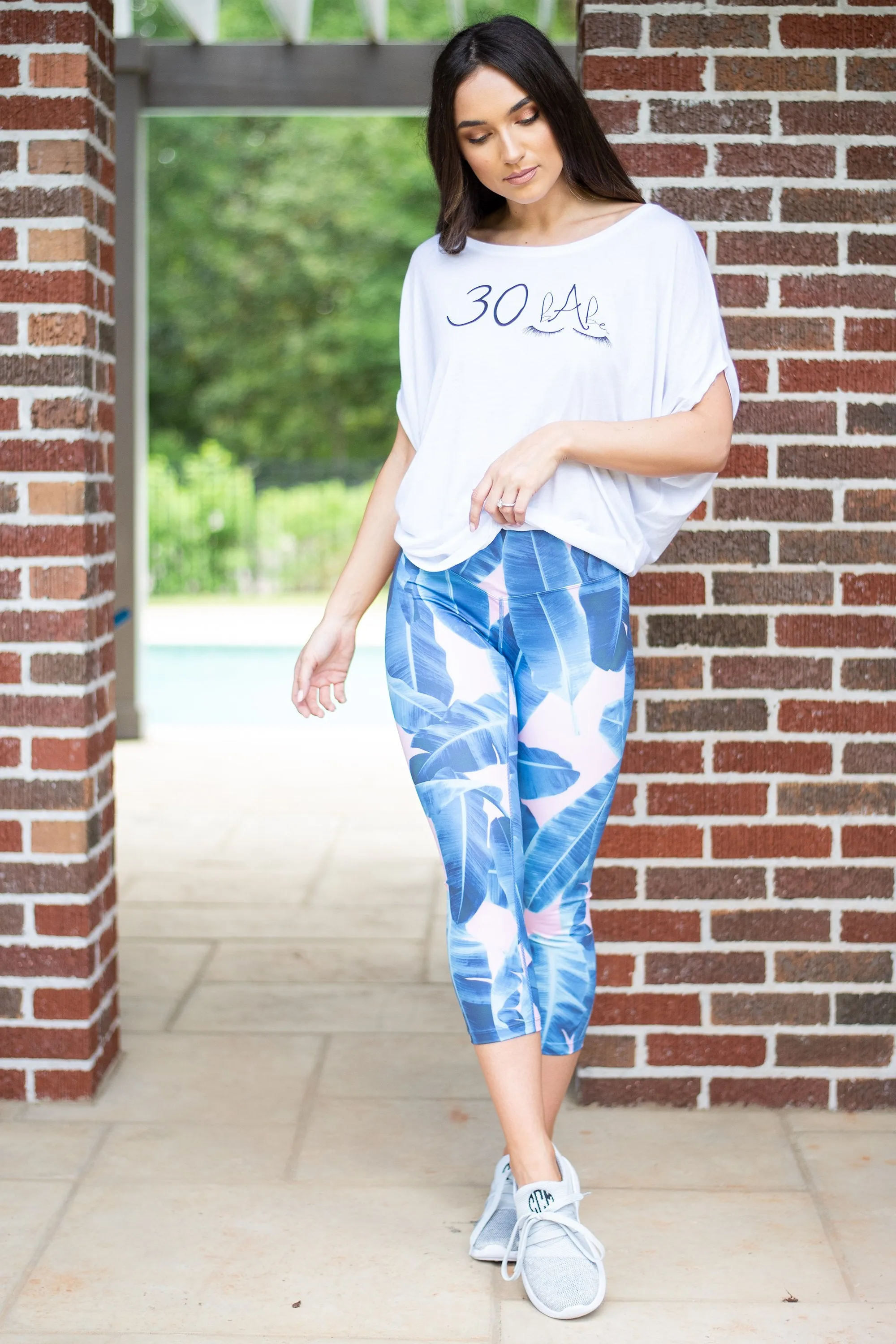 Buddy Love: Tropical Vibes Leggings, Tracy Tahiti