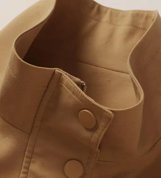 Chic Multi-pockets Zipped Jacket