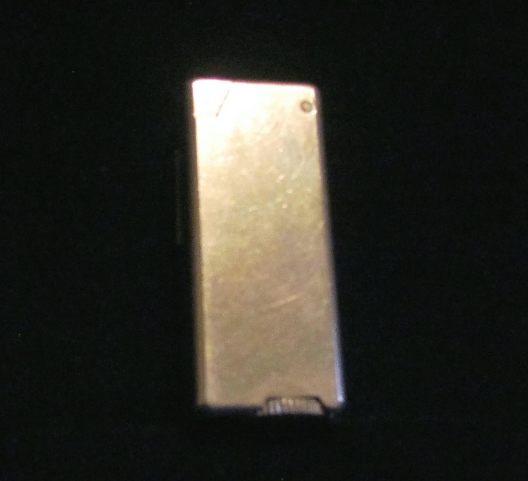 Crown Trench Lighter 1940's Outdoor Cigar Pipe Cigarette Working Silver Pocket Lighter