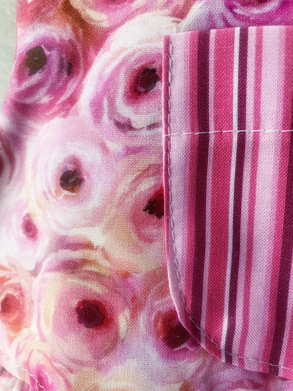 Dress, Pink Rose Cotton Girls Sundress