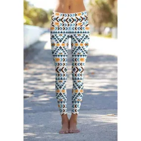 Etno Chic Printed Yoga Leggings