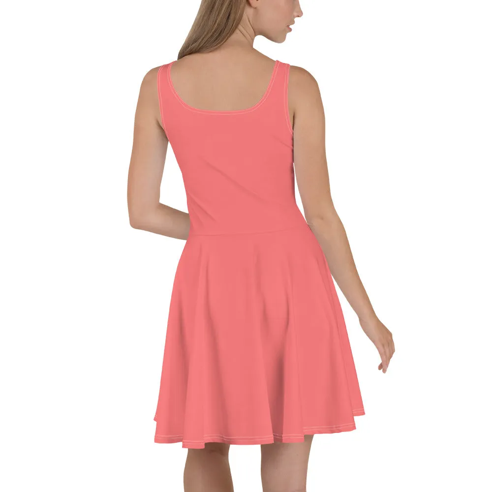 Giraffe Chic Safari Style Skater Dress, lioness-love