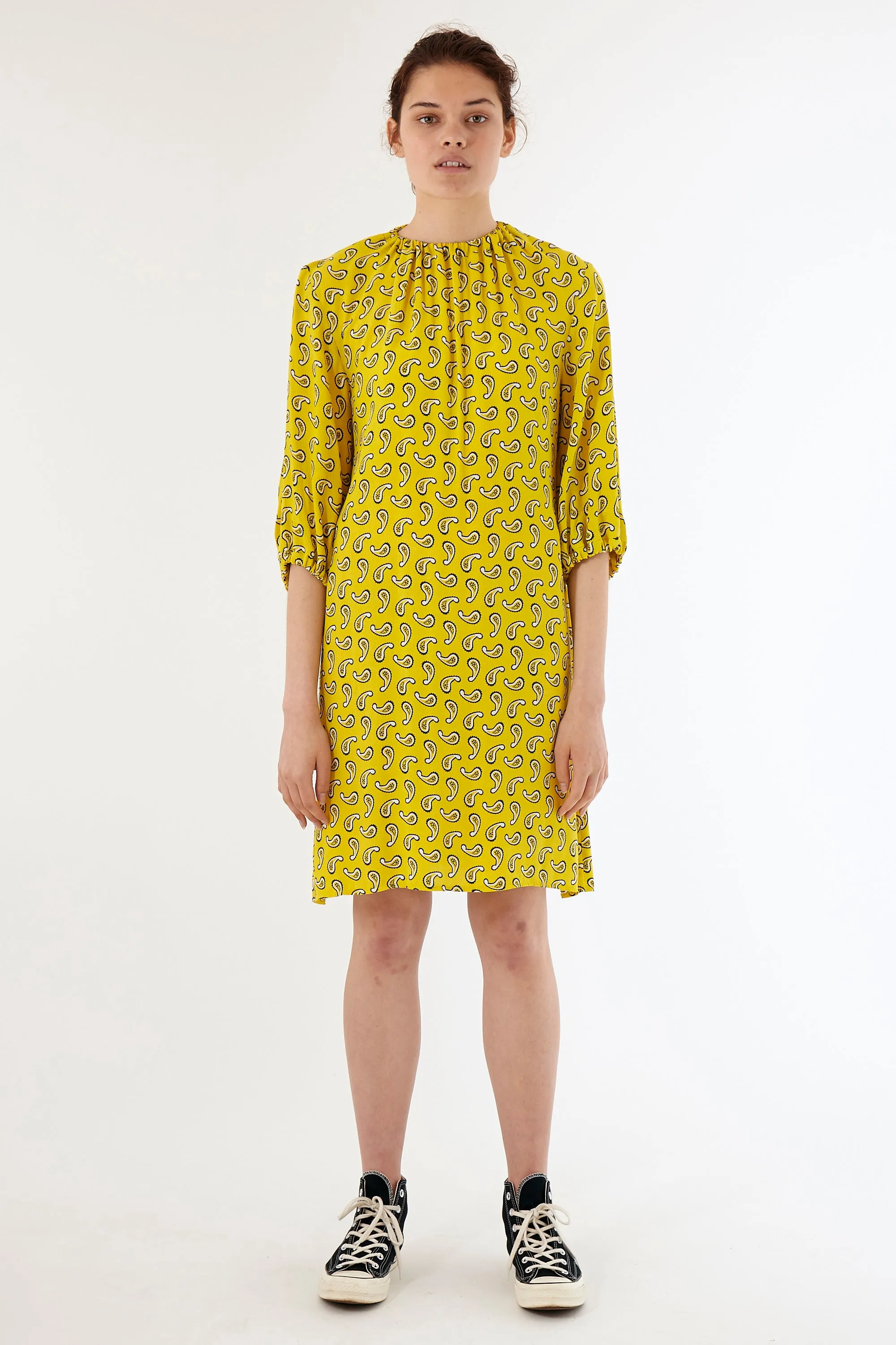 Kate Sylvester Paisley Shift Dress - Buttercup