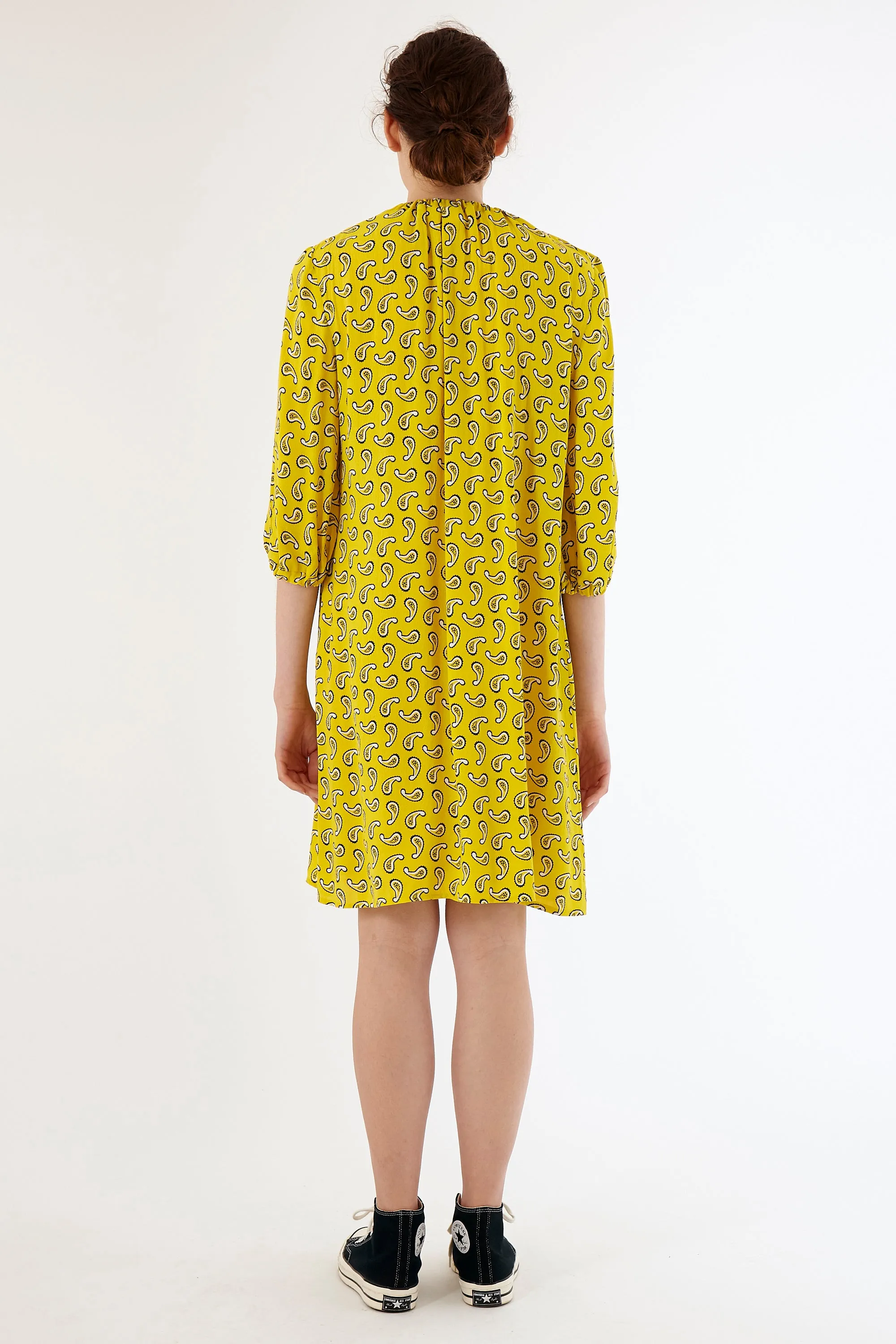 Kate Sylvester Paisley Shift Dress - Buttercup