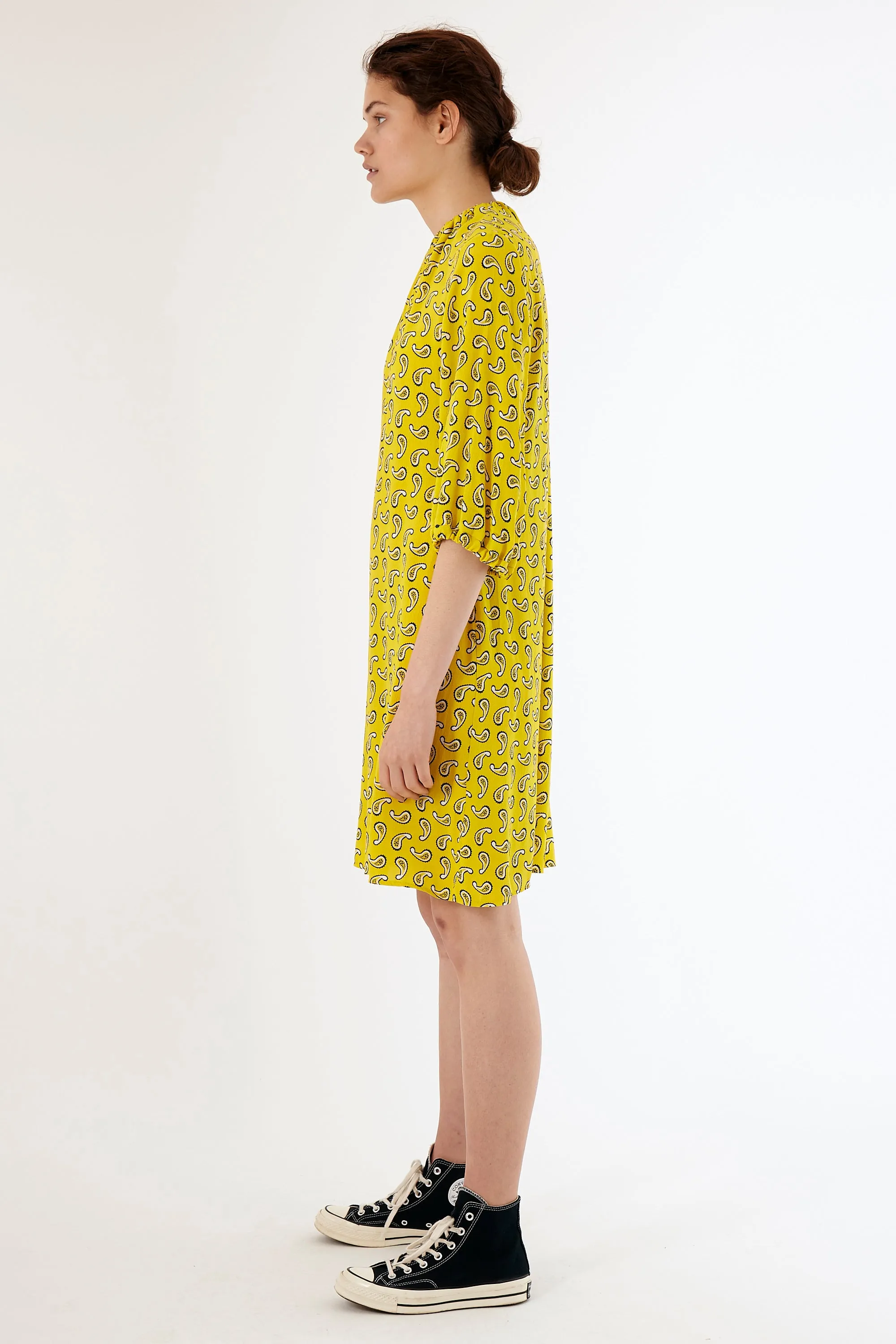 Kate Sylvester Paisley Shift Dress - Buttercup