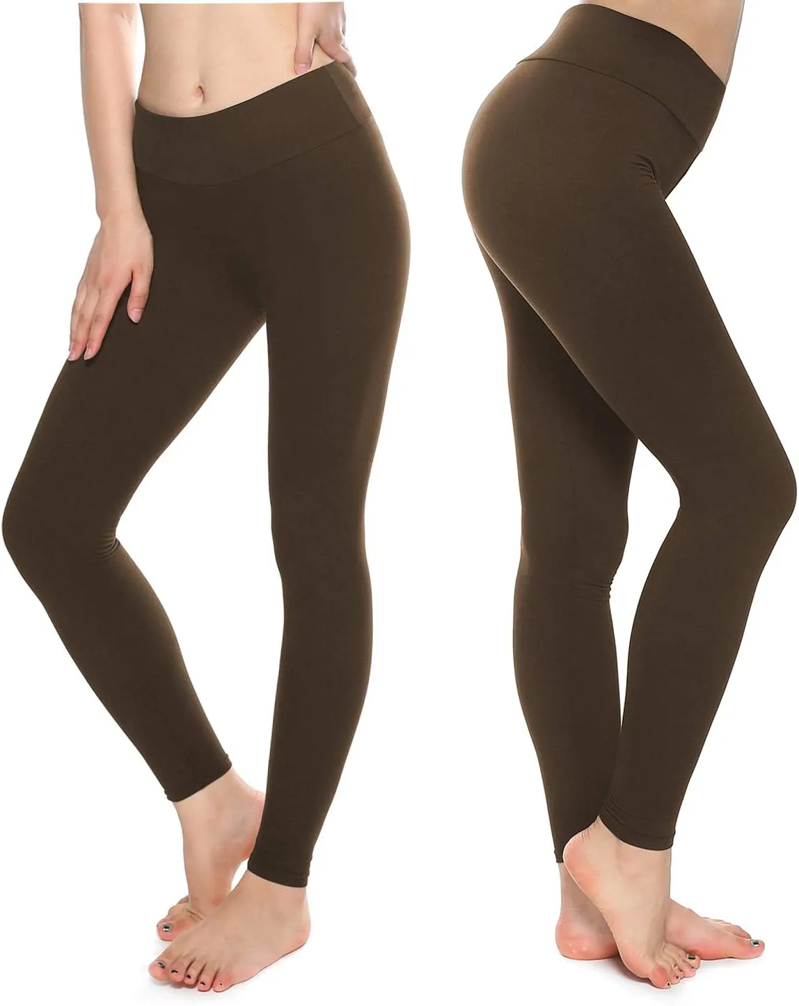 KT Buttery Soft Leggings for Women - High Waisted Leggings Pants with Pockets - Reg & Plus Size