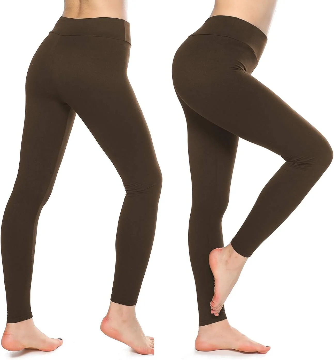 KT Buttery Soft Leggings for Women - High Waisted Leggings Pants with Pockets - Reg & Plus Size