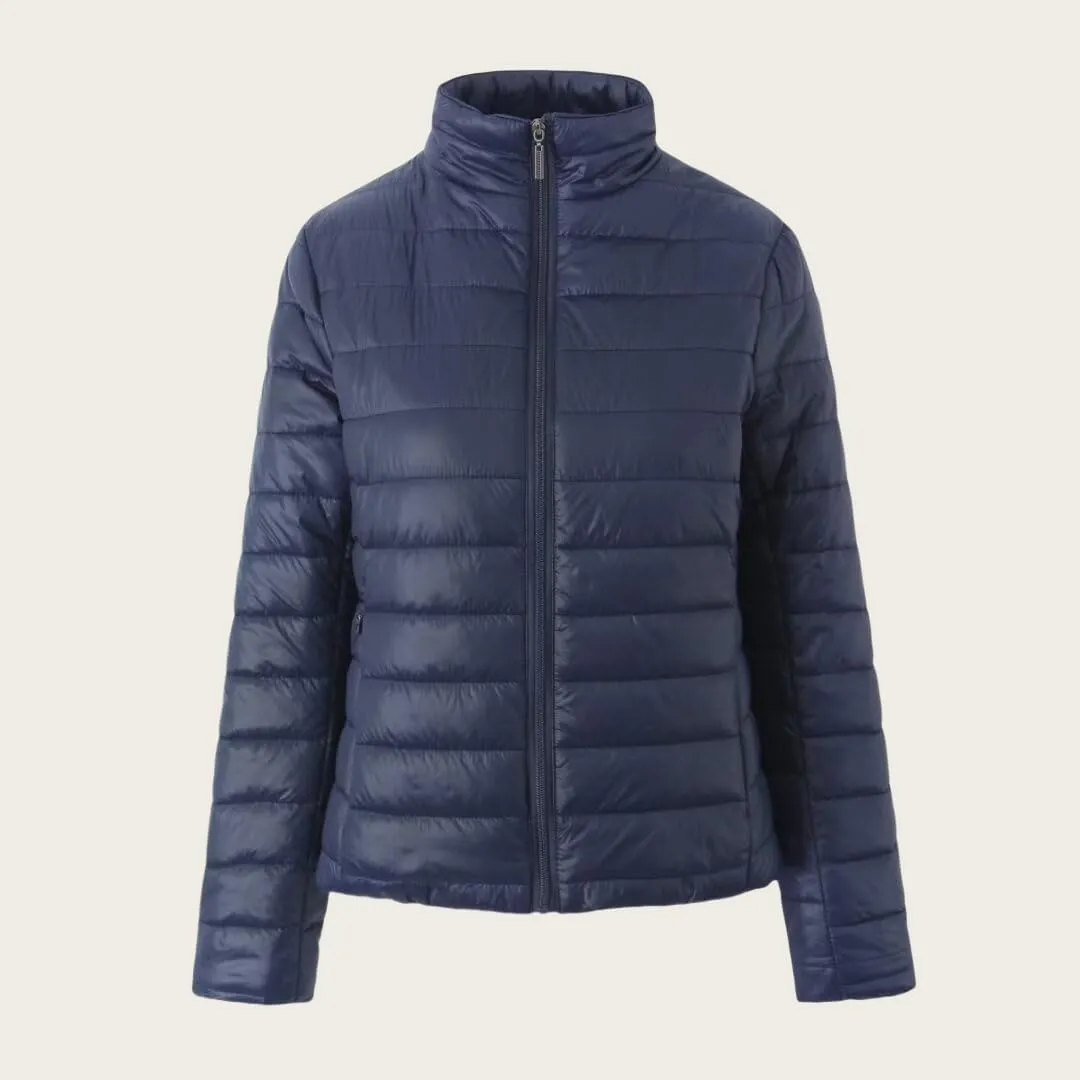 Mmoneyake Women Puffer Jacket Ultra Light Weight Short Down Jacket Insulated Quilted Warm Lightweight Winter Coat Outerwear