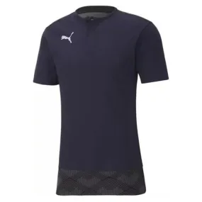 Navy Blue Puma Teamfinal 21 Men's Casual Polo - Ultimate Comfort T-Shirt