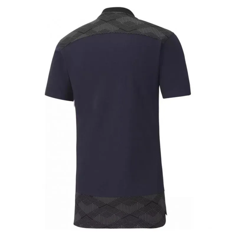 Navy Blue Puma Teamfinal 21 Men's Casual Polo - Ultimate Comfort T-Shirt