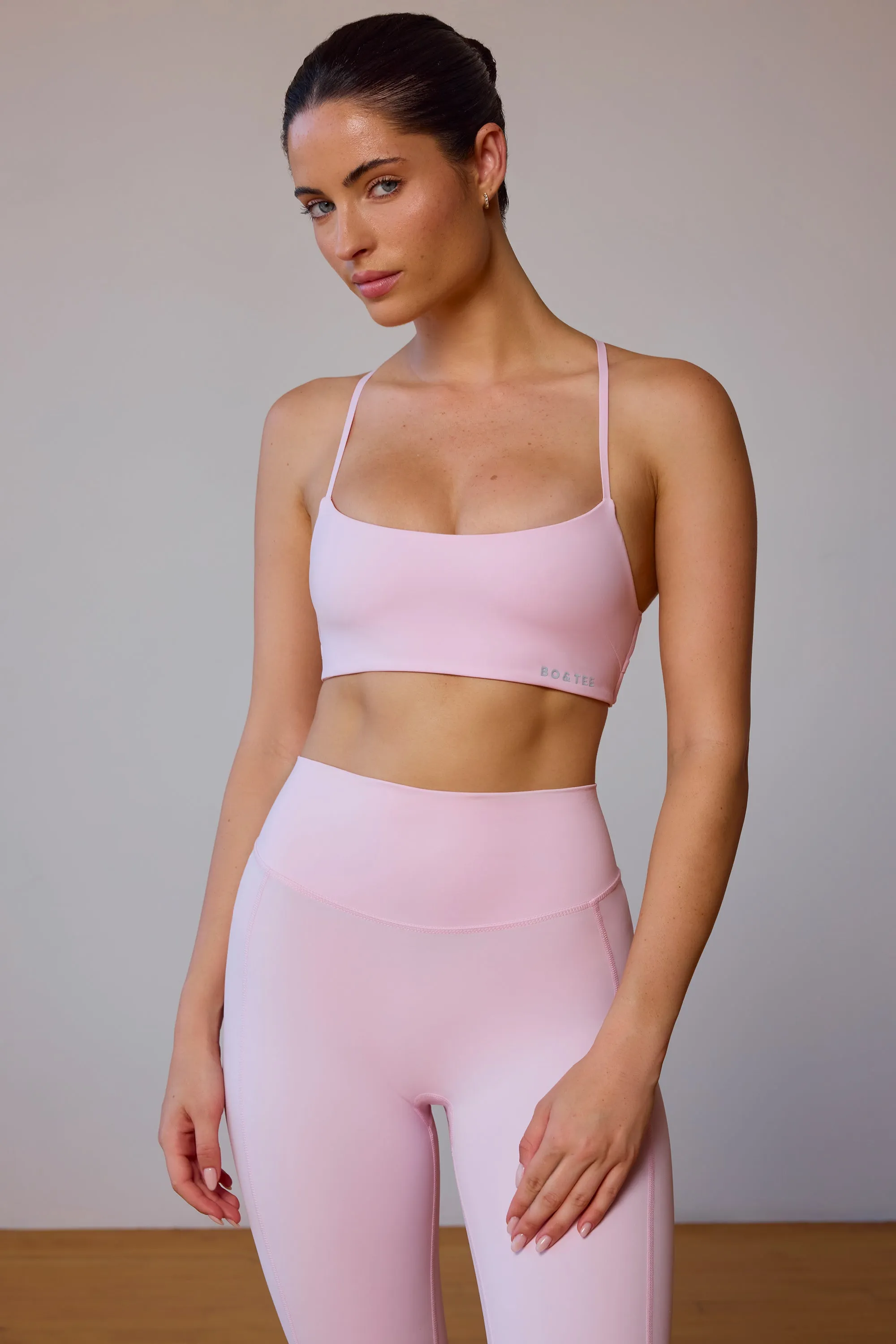 Petite Leggings in Soft Pink
