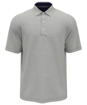 Tee all-over print polo | Peacoat