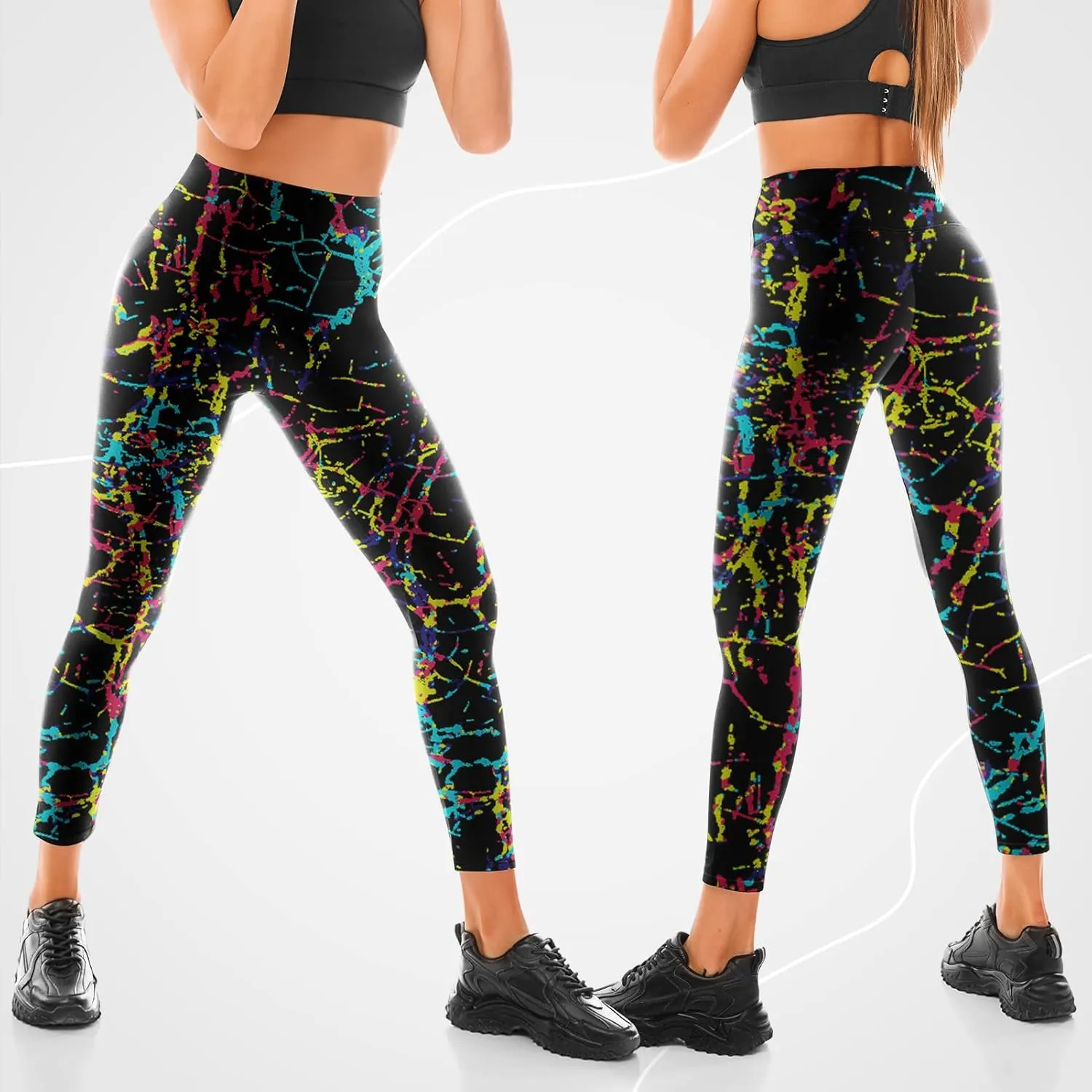 Walifrey Leggings for Women, High Waisted Buttery Soft Leggings for Women Gym Yoga Workout