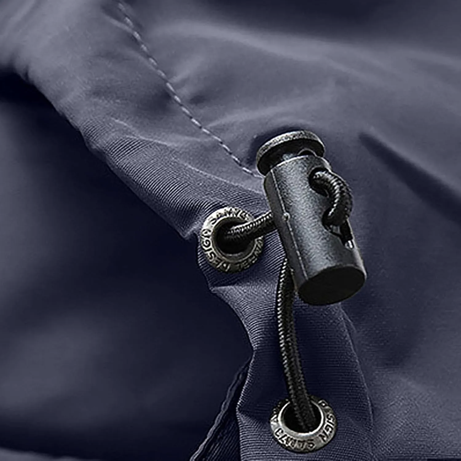 Xiaojmake Rain Coat For Men Lightweight Snow Ski Jacket Waterproof Hooded Windbreaker Full Zip Quilted Fall Light Jacket